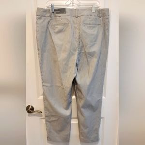 Navy and White stripe Talbots Pants